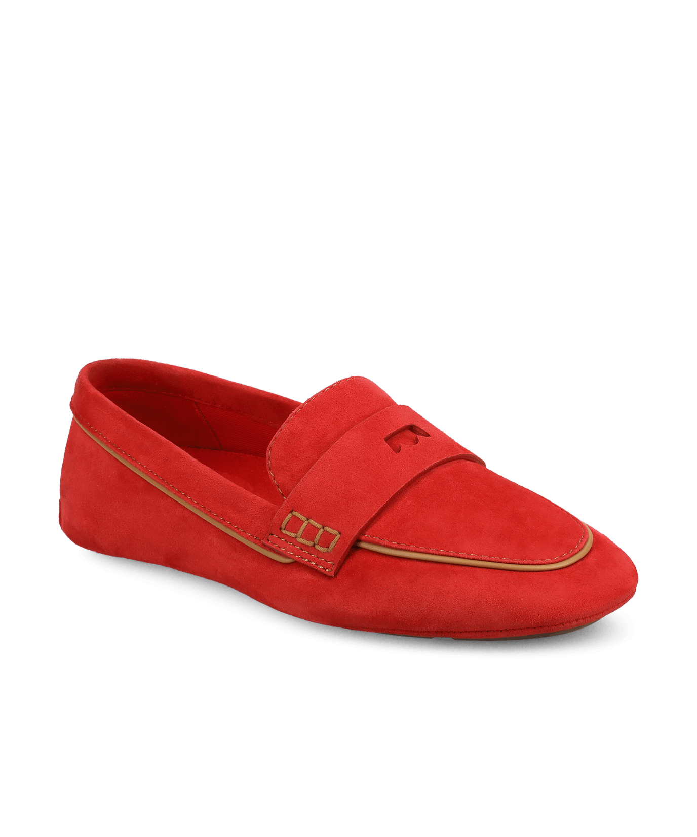 The Vesper Driver - Red Suede - view 2